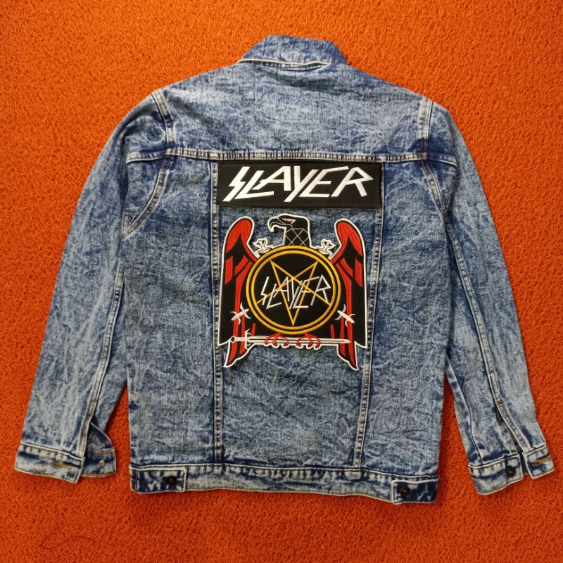 BACKPATCH BORDIR MUSIK SLAYER SATU SET TERLARIS