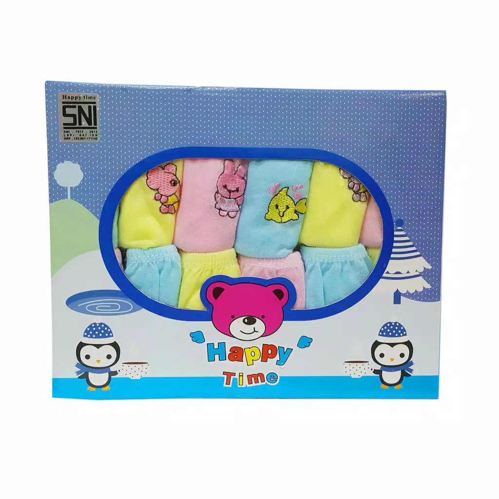 Celana Dalam Pendek POP / Kaca Mata Bayi Baru lahir Happy Time