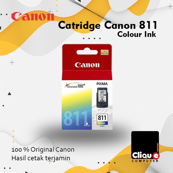 Canon CL-811 Fine Cartridge Tri Warna