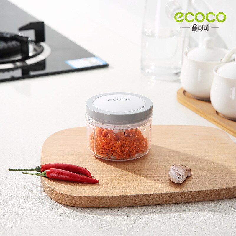 ECOCO Multifunctional Food Processor (Small) - Chopper grinder manual penggiling bumbu daging