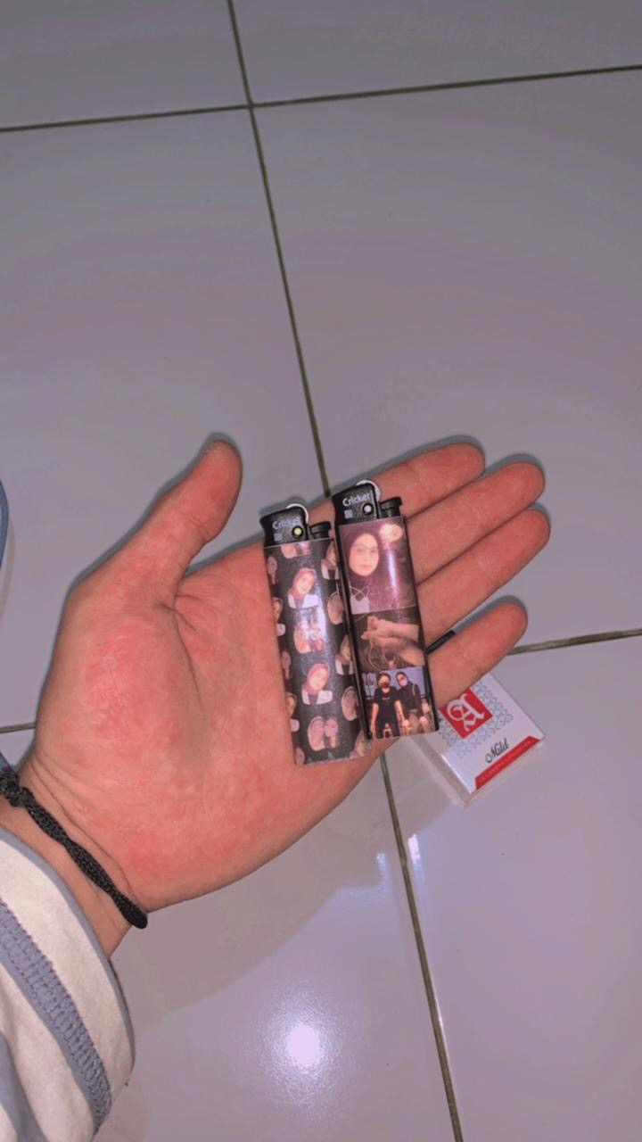 Korek Cricket Custom / Korek Api Custom / Korek Custom / Korek Criket Custom Wajah Pattern