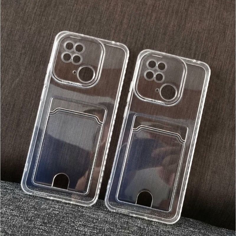 Case Transparan Card Slot Proteck Kamera For Hp Oppo Realme Vivo Samsung Xiaomi Redmi #case#casehp#casemurah