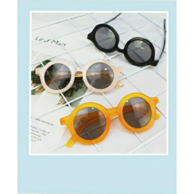 Kacamata Anak 1-8 tahun Hitam Anti UV-Black