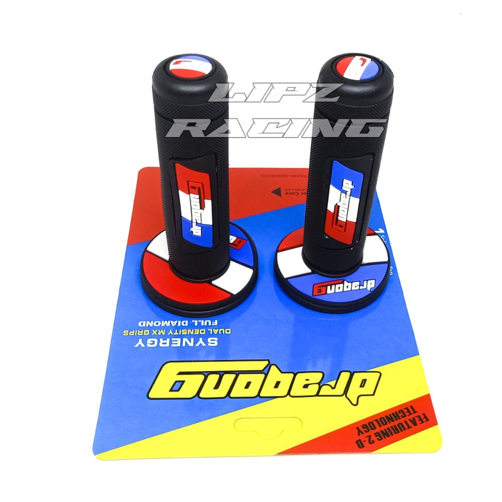 HANDGRIP RACING DRAGON9 BAHAN LEMBUT DAN EMPUK MOTIF BENDERA THAILAND / ITALY UNIVERSAl