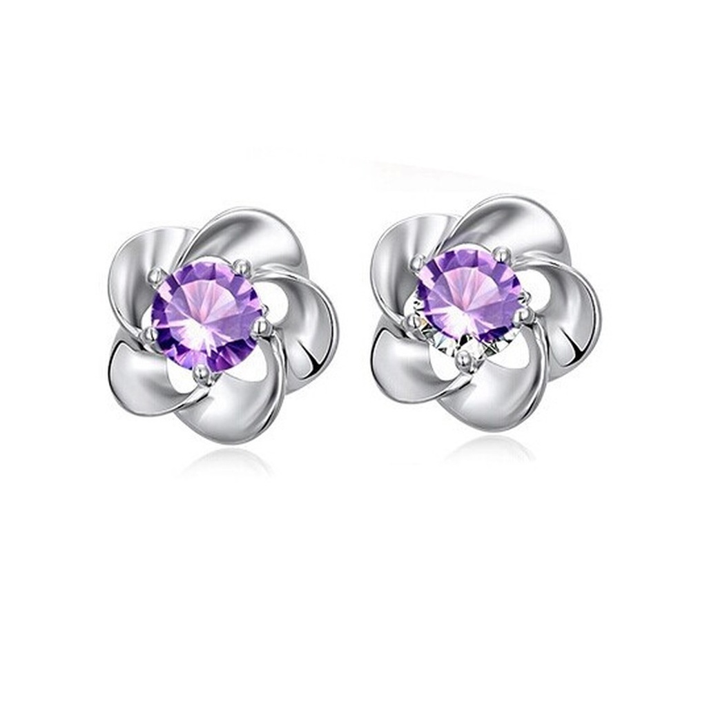 2021 Korean Stud Earrings Girls Personality Interweaving Love Hypoallergenic Wild Sweet Heart-shaped Earrings