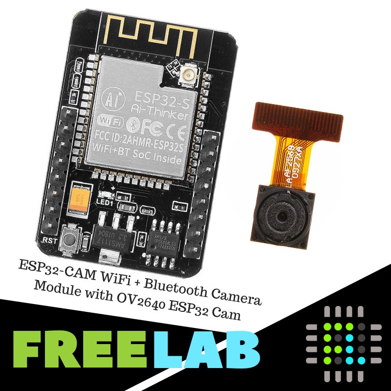 ESP32-CAM ESP32CAM WiFi + Bluetooth Camera Module with OV2640 ESP32 Cam