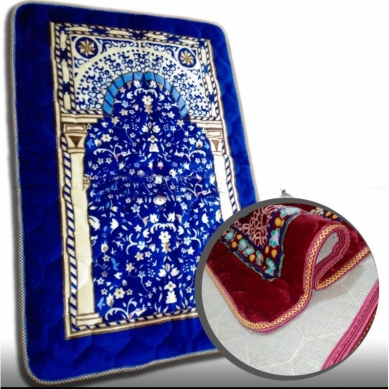 sajadah tebal halus empuk sajadah tebal luxor sajadah besar busa sajadah turki sajadah afgani turkey