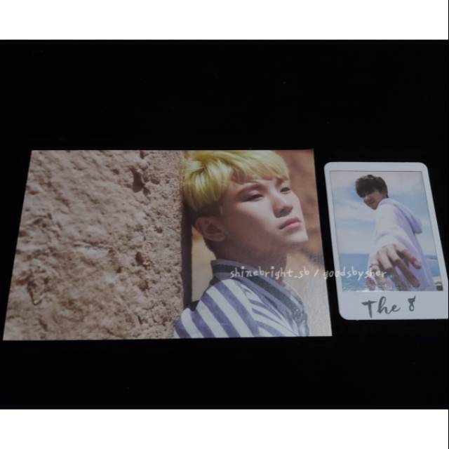 SEVENTEEN POSTCARD POLAROID PC ALBUM AL1 WOOZI THE8