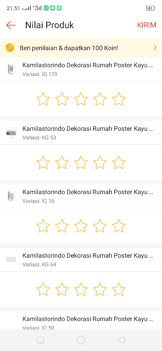 Kamilastorindo Dekorasi Rumah Poster Kayu Hiasan Pajangan Dinding Islami Kaligrafi  Project5 1530