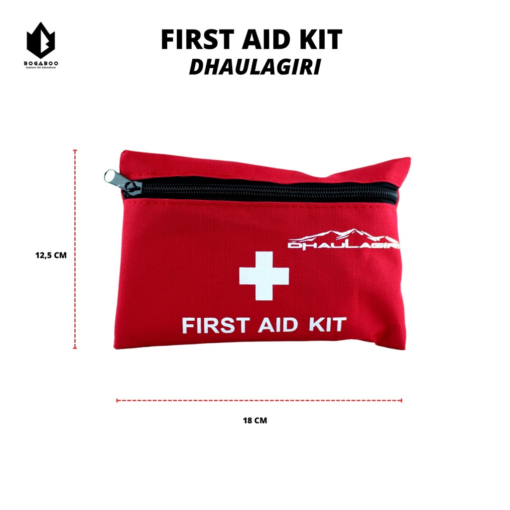 Bisa COD First Aid Kit Termasuk Perlengkapan - Obat Obatan Darurat - P3K