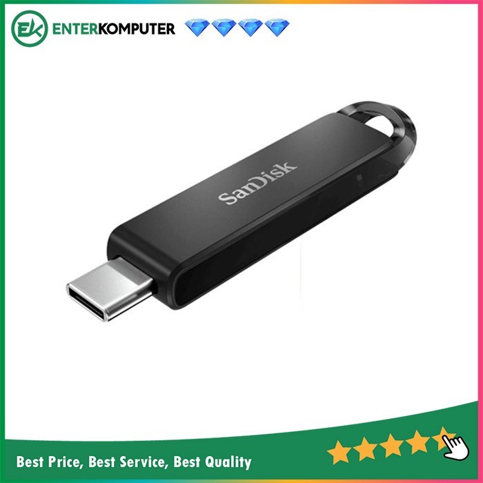 Sandisk Ultra Type-C CZ460 128GB USB 3.1 / Flashdisk 128GB