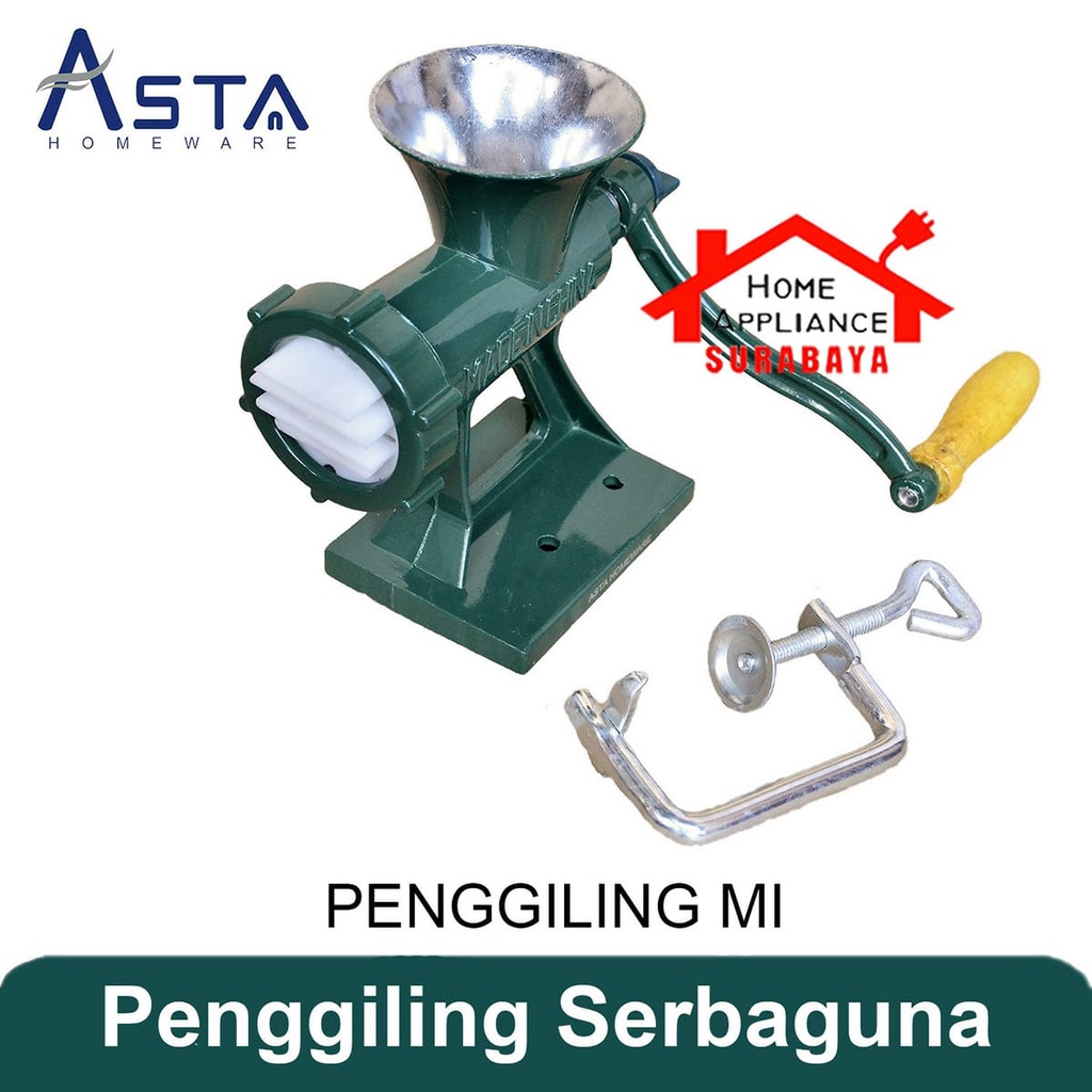 Alat Penggiling Gilingan Daging Serbaguna Meat Mincer NO 6 Asta ASMU-01 ASMU 01