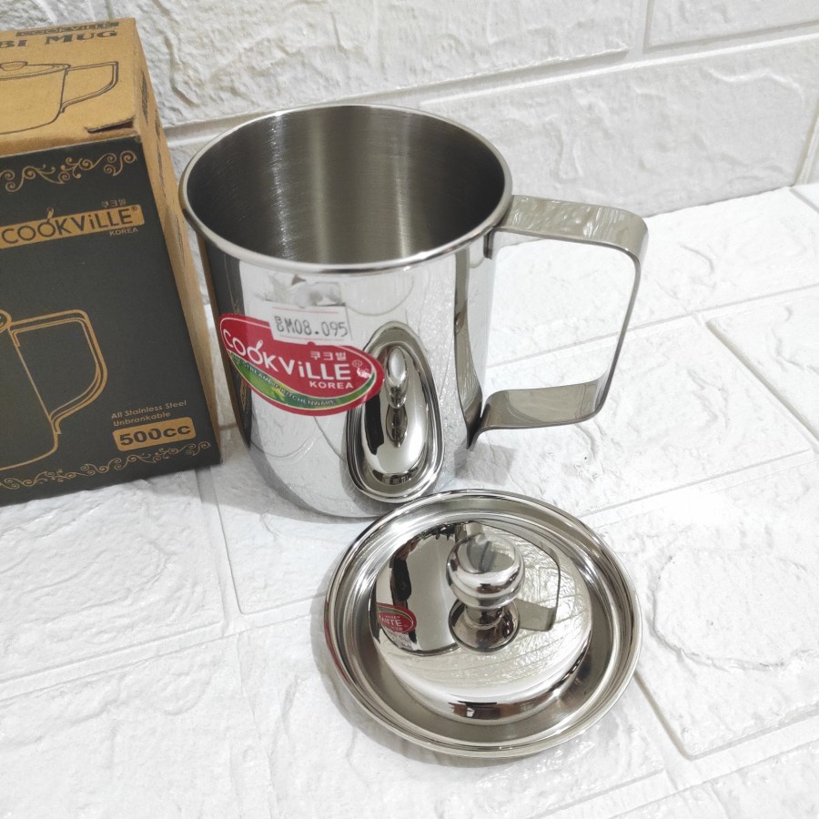 Mug Cookville korea 8 cm stainless steel