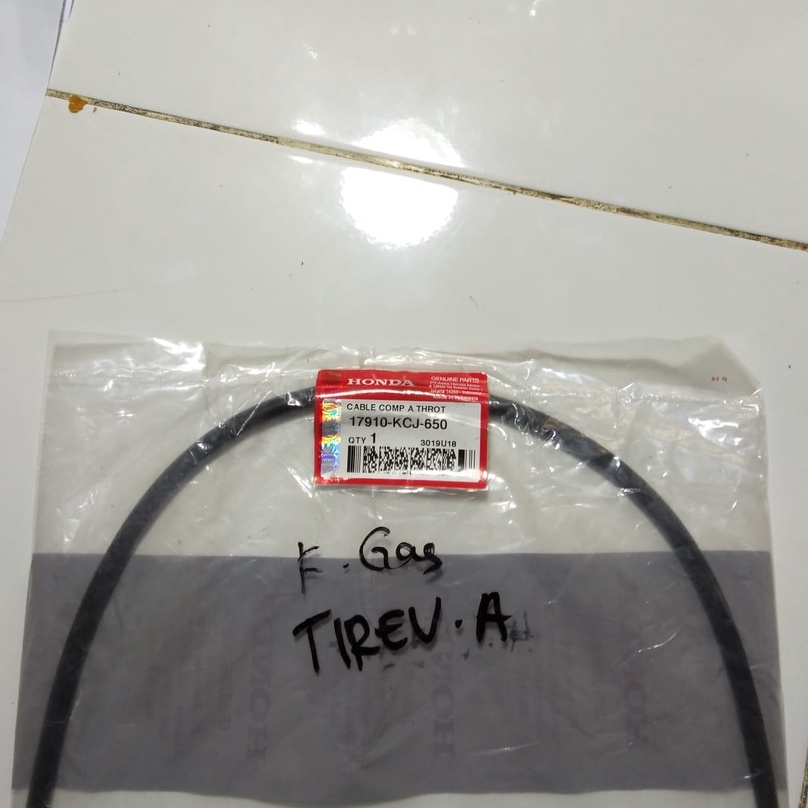 Kabel Gas Atas Cable Comp Throttle A Honda Tiger Revo 17910 KCJ 650