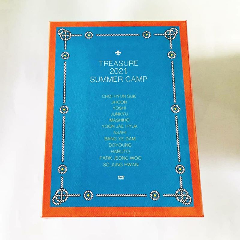 TREASURE 2021 SUMMER CAMP DVD KTOWN4U BENEFIT READY STOCK