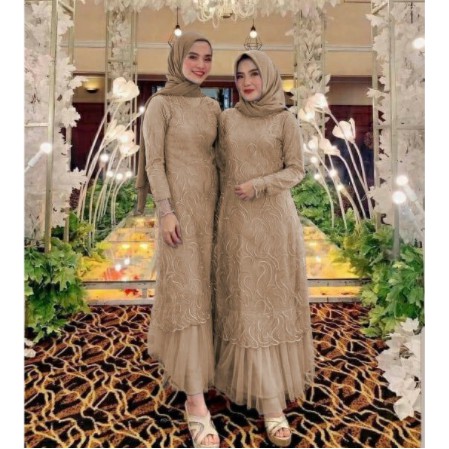 TERLARIS SETELAN BAJU BROKAT TUNIK KURUNG 3 Pilihan /Ijo Botol / Navy / Choksu .Couple Brukat/
