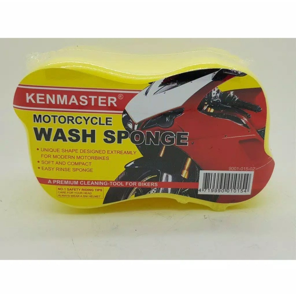 Kenmaster Wash Sponge - Busa Pencuci Motor Isi 2 Pcs
