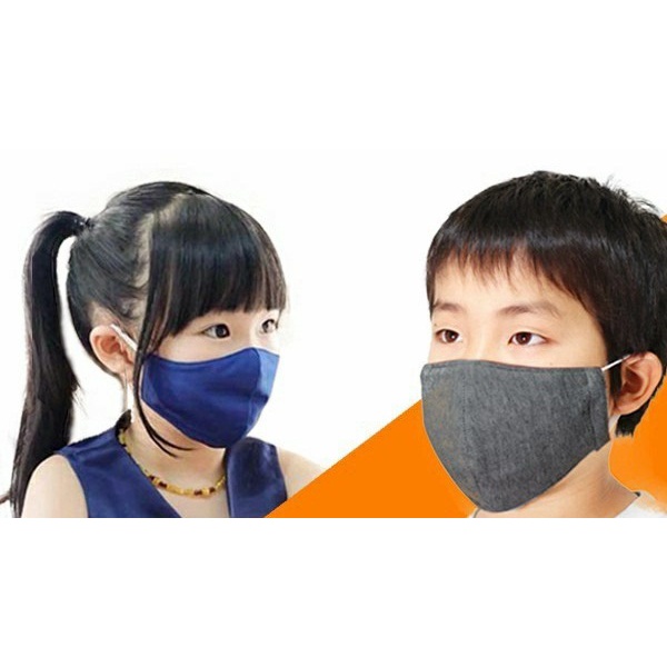 Masker Kain Anak Polos