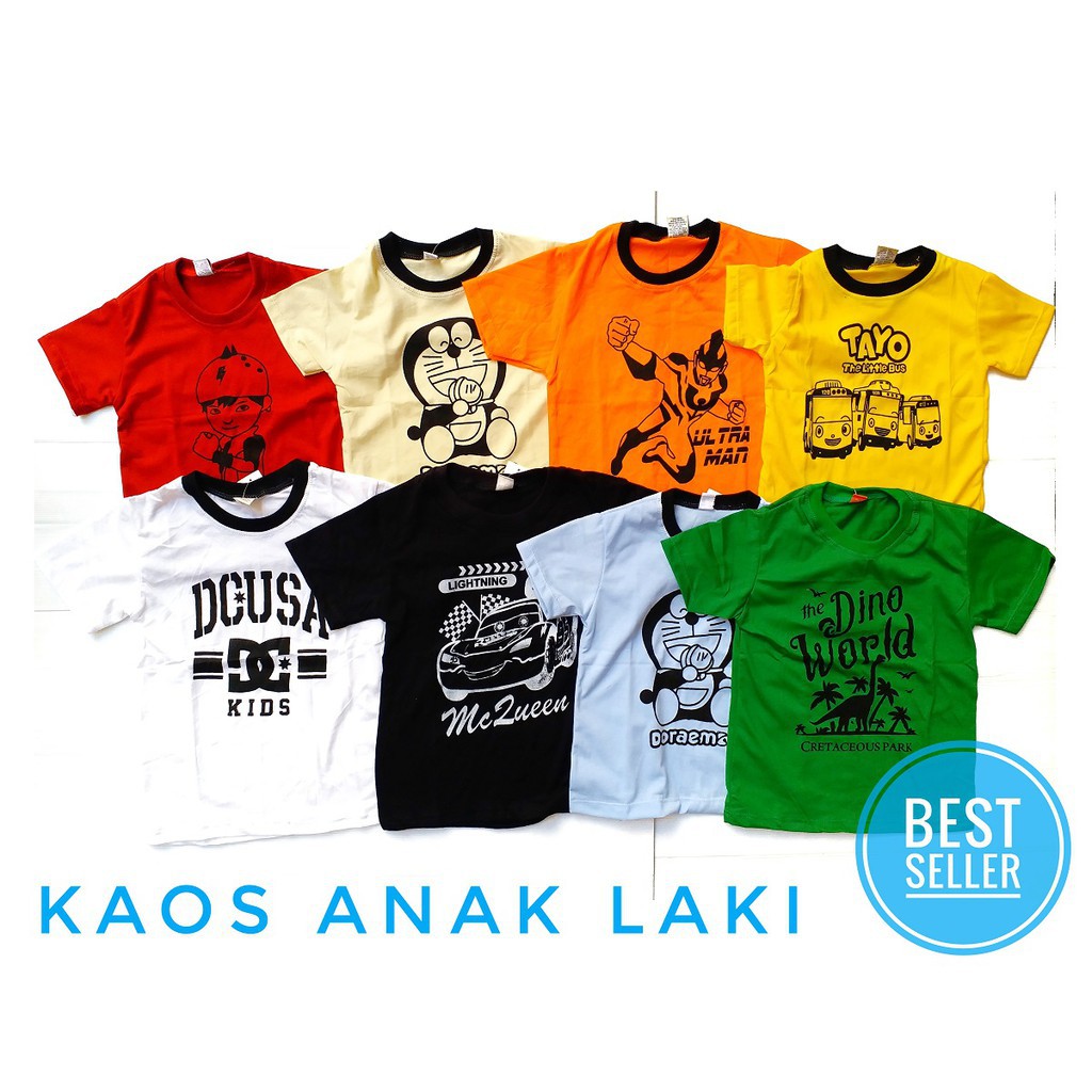 BB KAOS BABY kaos anak laki-laki kaos termurah ecer grosir