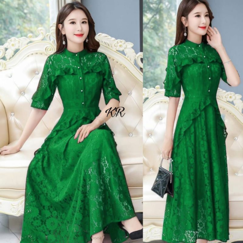 Dress Wanita Terbaru Model 2020 / Baju Wanita Best Seller / Baju Natal Modern pesta kondangan party