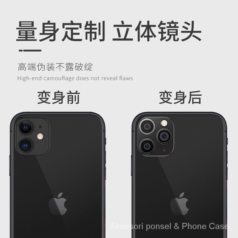 ALL NEW!! FAKE CAMERA IPHONE 11 12 X XS XS MAX XR FAKE BACK CAMERA CHANGE TO 12 PRO 13