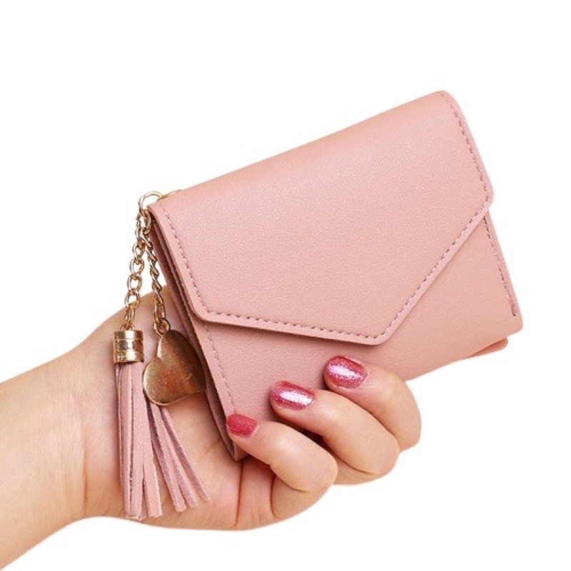 Dompet Wanita Impor Dompet Lipat Mini Real Pic Murah Promo / Dompet Kartu Cewek