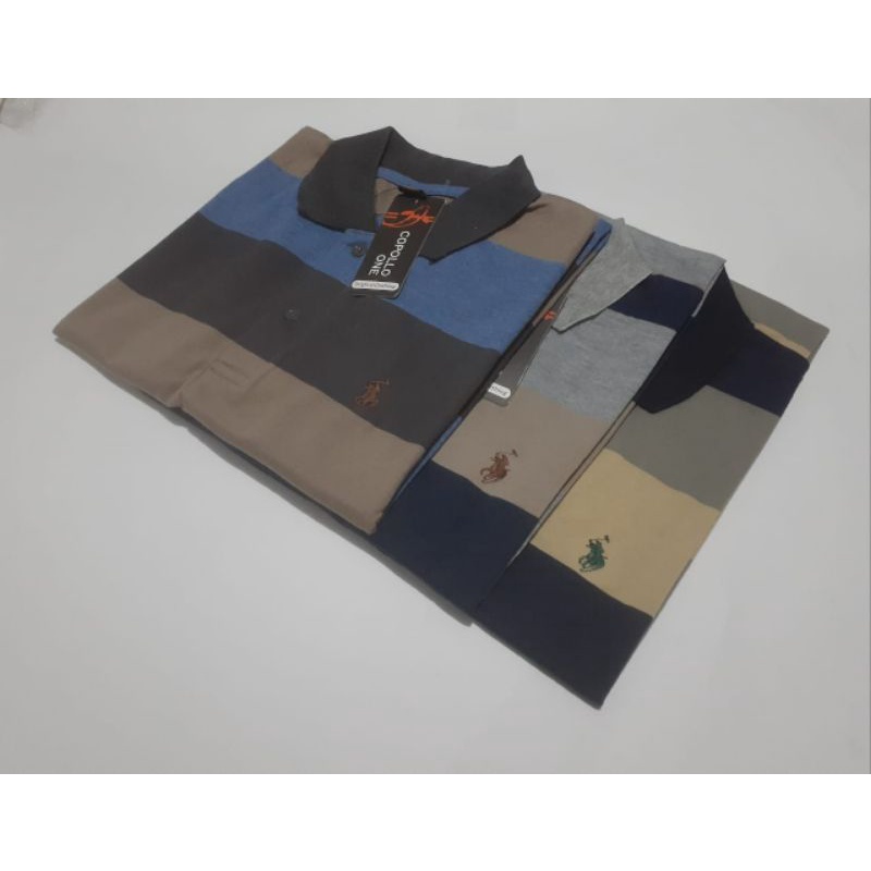 kaos Krah salur cowok terbaru kaos Krah polo cowok premium terbaru kaos Krah salur pria