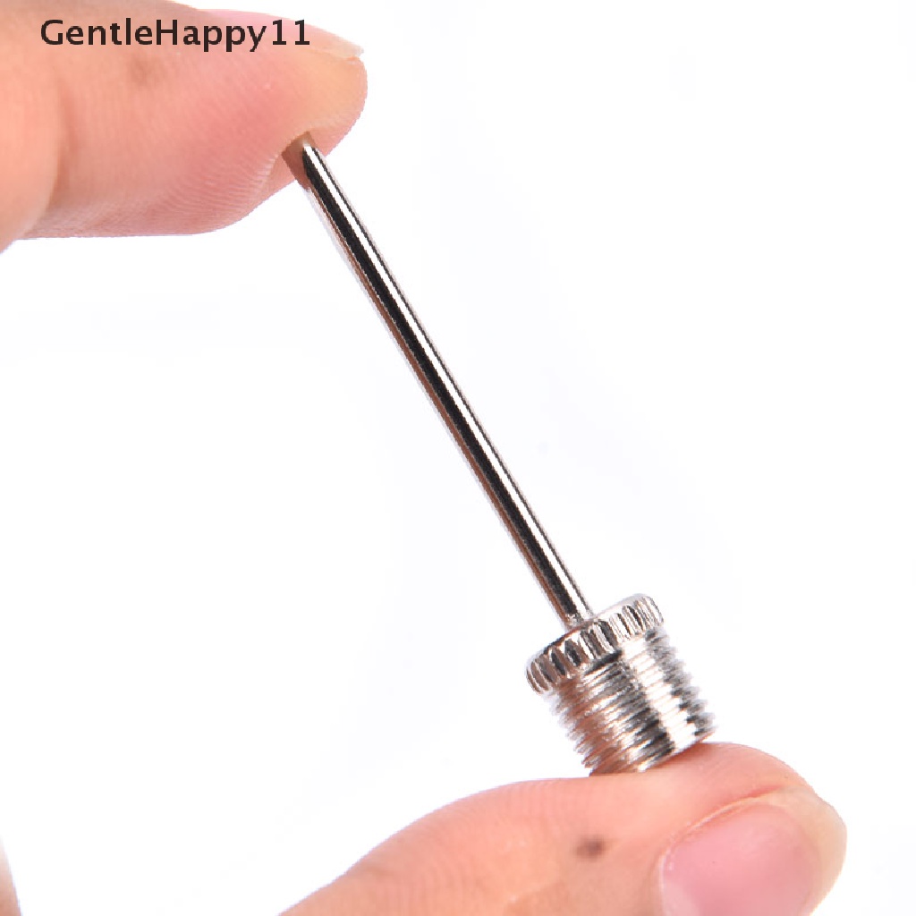 Gentlehappy 4pcs Ball Needle Nozzle Adapter Kit Untuk Bola Sepak Bola Pompa Angin Ban Sepeda