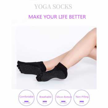 Kaos Kaki  Yoga Pilates Anti Slip Size 34-39 MO