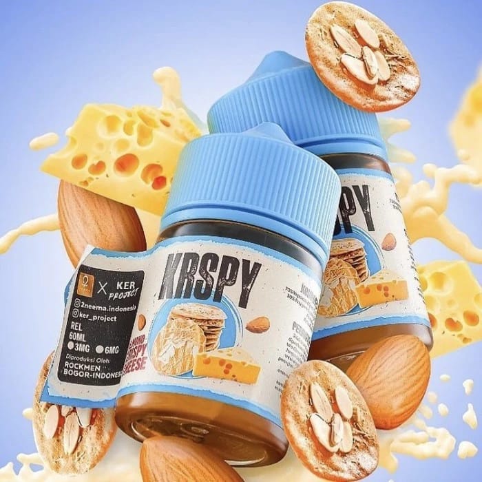 KRSPY Almond Crispy Cheese 60ML By KER Project x 2nema