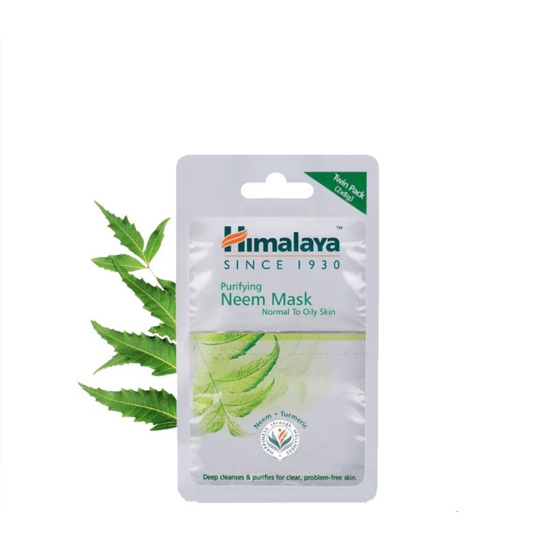 Himalaya Purifying Neem Mask 2x8ML (Sachet)