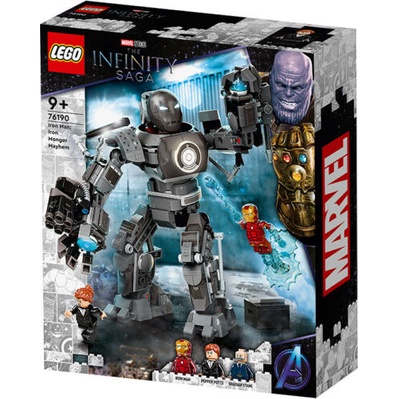 LEGO Marvel Studios Superheroes - 76190 Ironman: Iron Monger Mayhem Set Series Building Kid Toy Movi