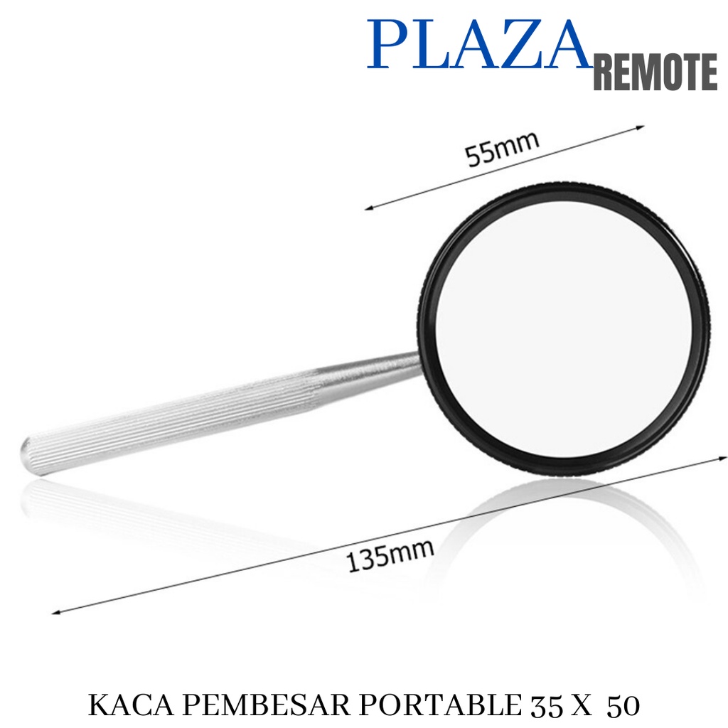 Kaca Pembesar Lensa Optik K9 Portabel 35X50 magnifying glass