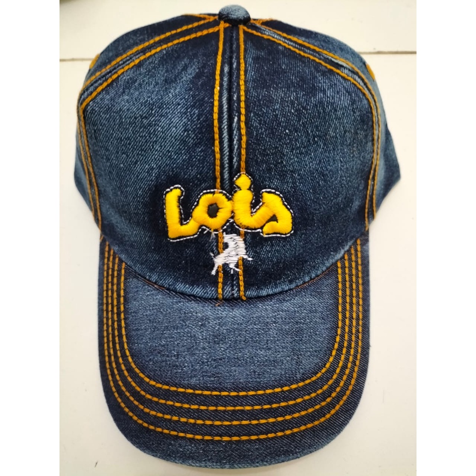 TOPI BASEBALL JEANS UNISEX