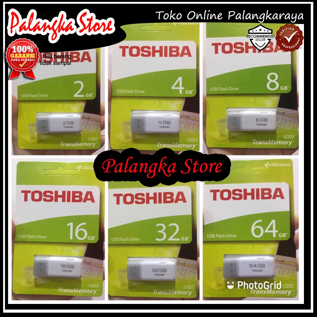 Flashdisk Toshiba 2gb 4gb  8gb  16gb  32gb  64gb