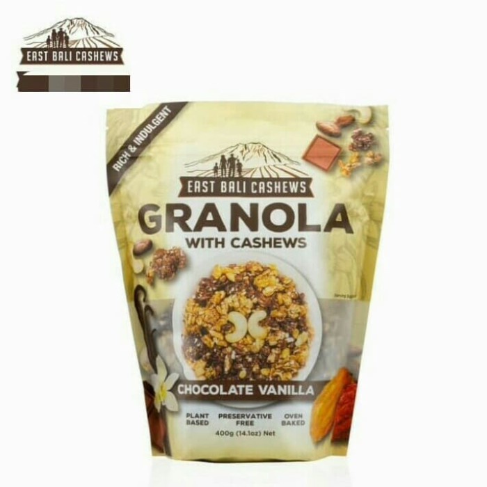 

Jual East Bali Cashews Granola Chocolate Vanilla
