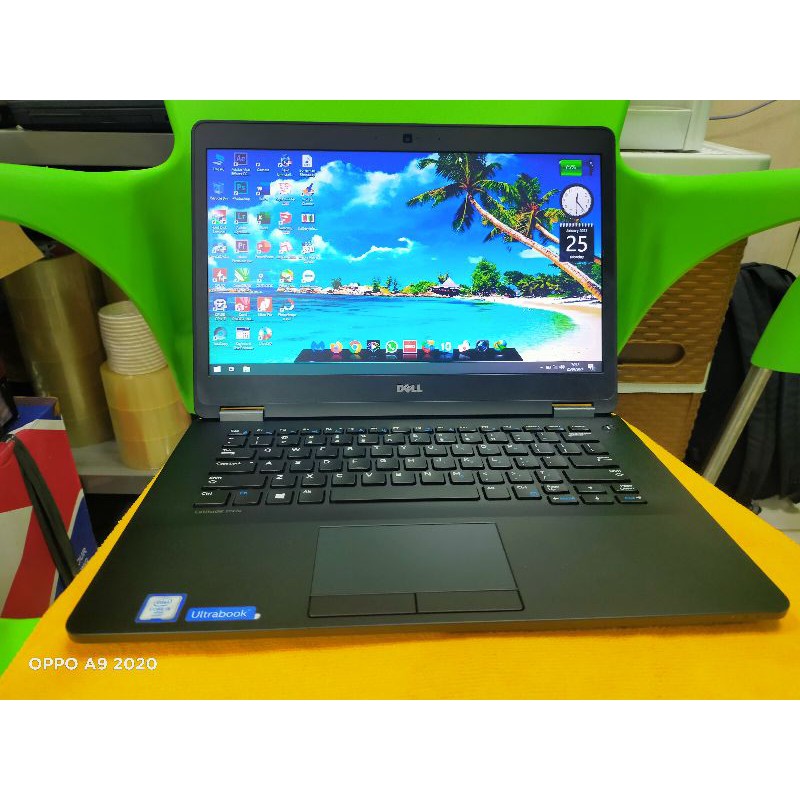 Dell Latitude E7470 i5 Gen 6 Ram 8Gb MSata 256Gb Camera