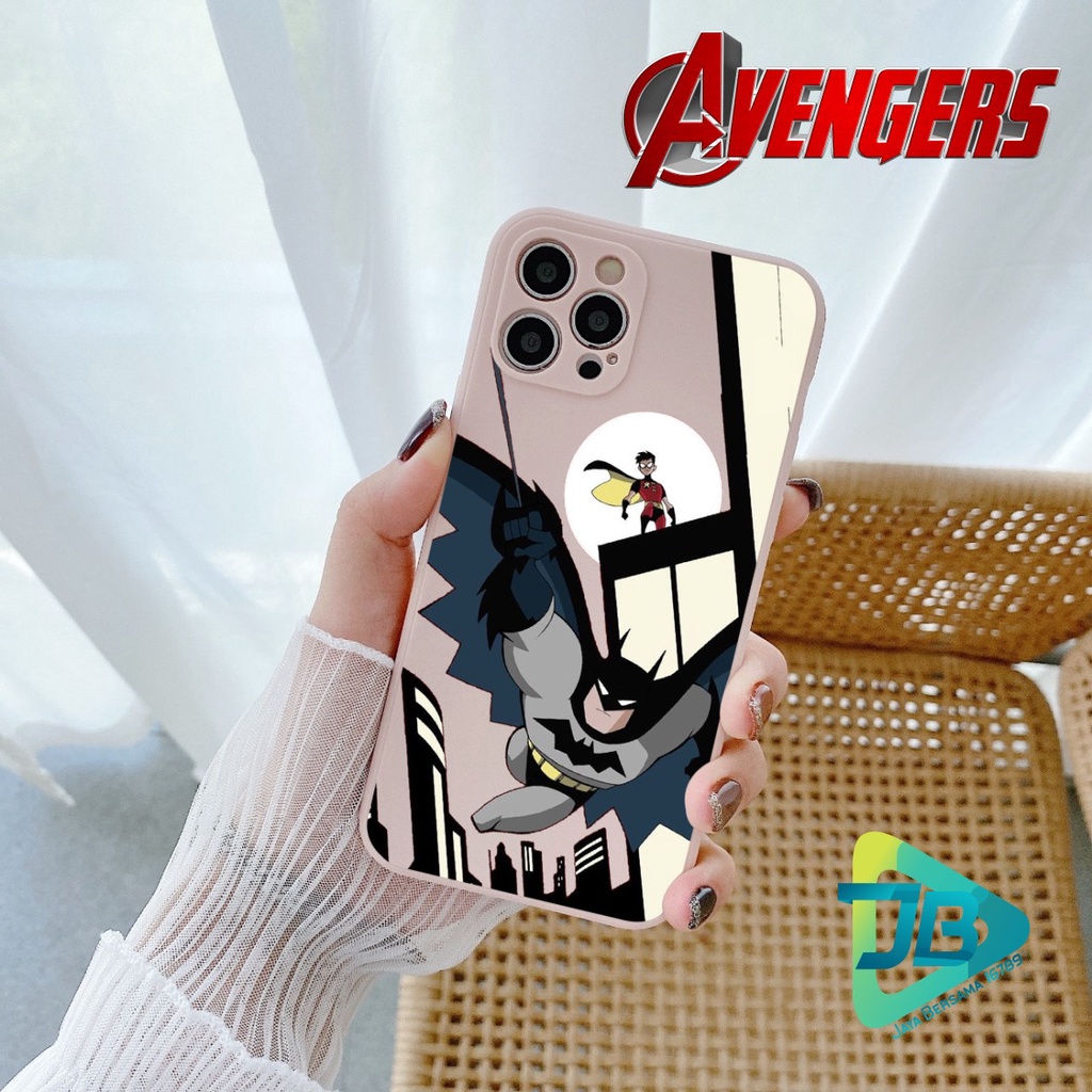 CASE CASING SOFTCASE SILIKON MACARON PELINDUNG KAMERA SUPER HERO OPPO VIVO SAMSUNG XIAOMI REALME IPHONE ALL TYPE JB5382