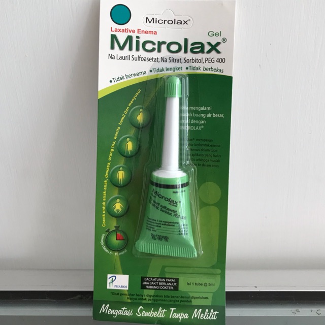 Obat Sembelit Microlax Gel 5ml Shopee Indonesia