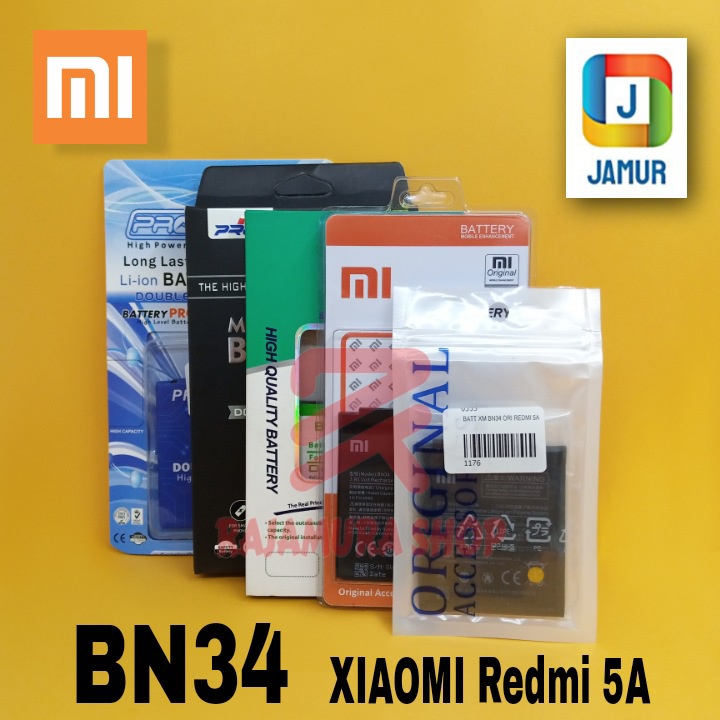 BATERAI XIAOMI REDMI 5A BATERAI BN34 BATRE XIAOMI REDMI 5A BATRAI XIAOMI REDMI 5A BATTERY XIAOMI RED