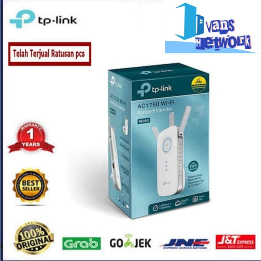 TPLINK RE450 AC1750 wifi Range extender / TP-LINK RE 450