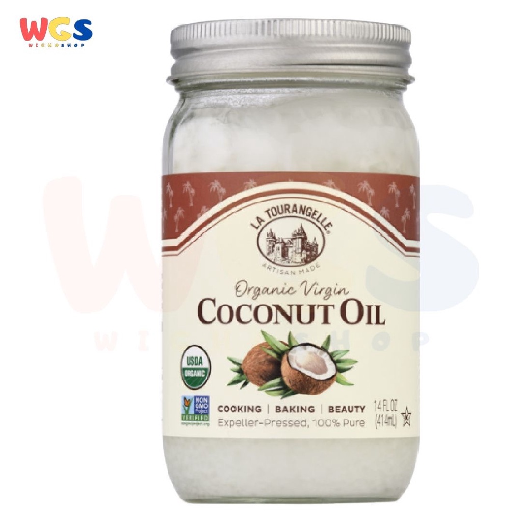 La Tourangelle Organic Virgin Coconut Oil 100% Pure 414ml