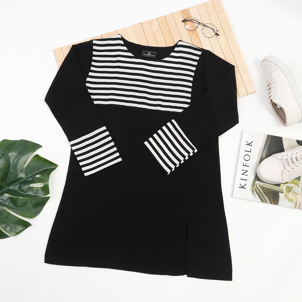 Baju Atasan Wanita Kirana Tunik Baju Muslim