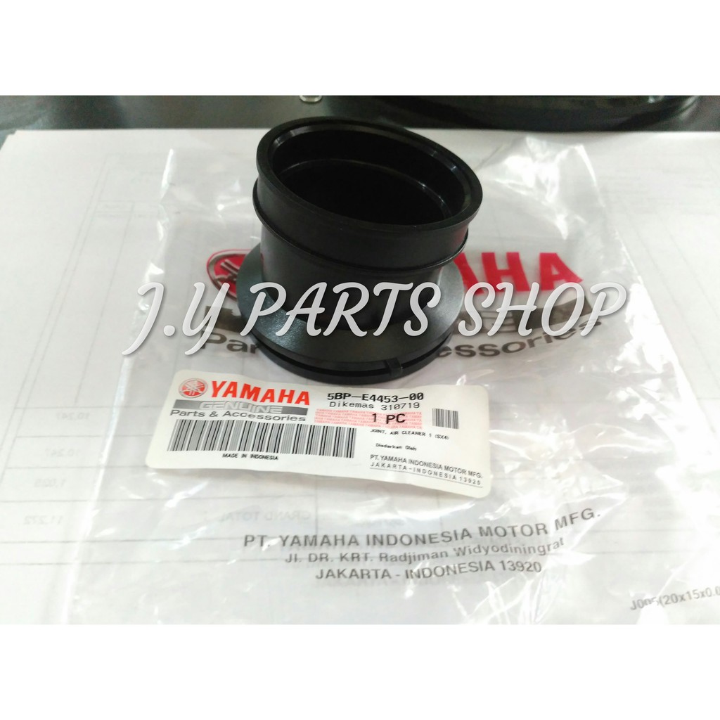 KARET JOINT KARBU KARBURATOR KE BOX FILTER UDARA SCORPIO ORIGINAL YGP 5BP-E4453-00