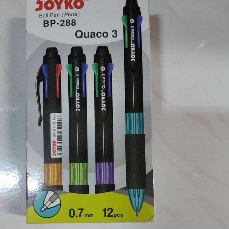 

Special pen joyko 4 warna bp -288. harga tertera lusinan 40000 isi 12pcs