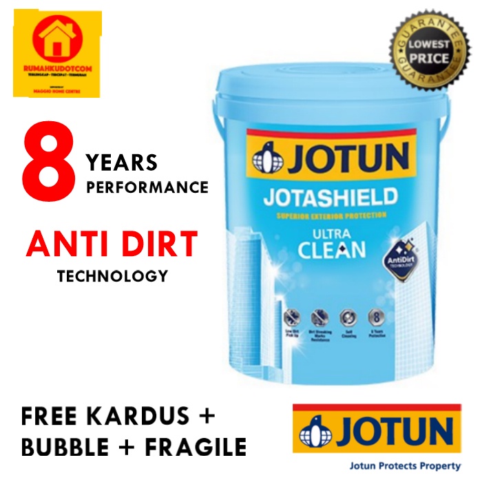 Jual Cat Tembok Jotun Cat Eksterior Jotun Jotashield Ultra Clean 25l Warna Bebas Jotun 9581