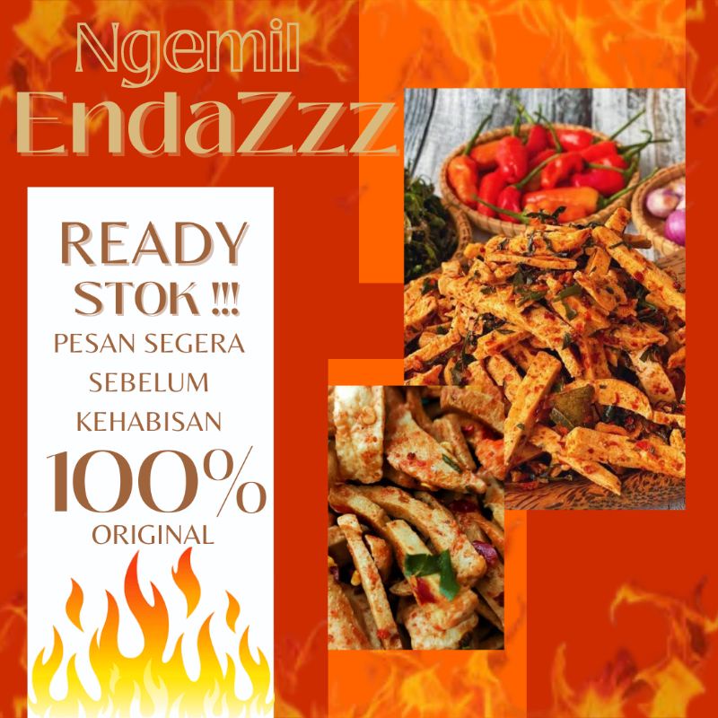 

Ngemill EndaZzz basreng daun jeruk (80 g)