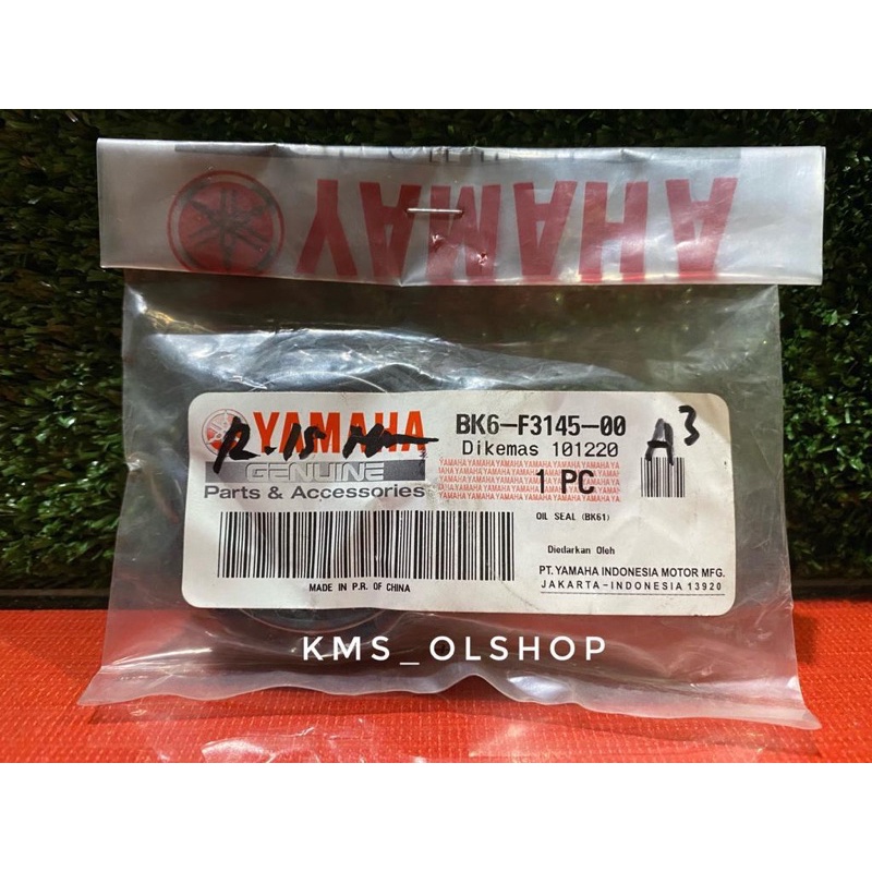 Seal Sil Karet Shock Shok Sok Depan R15 VVA V3 MT15 XSR MT25 R25 2019 USD Asli Yamaha YGP BK6-F3145-00