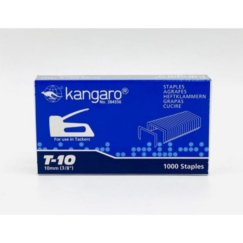 

Isi Stapler/Staples Tembak Kangaro T-10, 12,75mm x 10mm