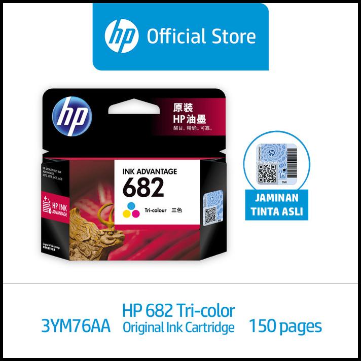 Tinta Printer Hp Original 682 Black / Deskjet 1216 2335 2336 2337 2775